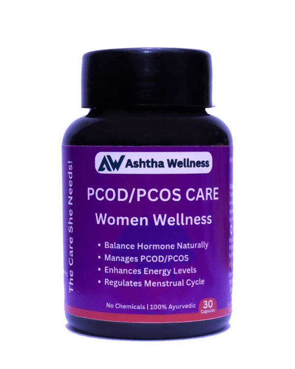 PCOD/PCOS Care Ayurvedic Capsules || Balance Hormones, Regulate Periods, Boost Fertility (30 Capsules)