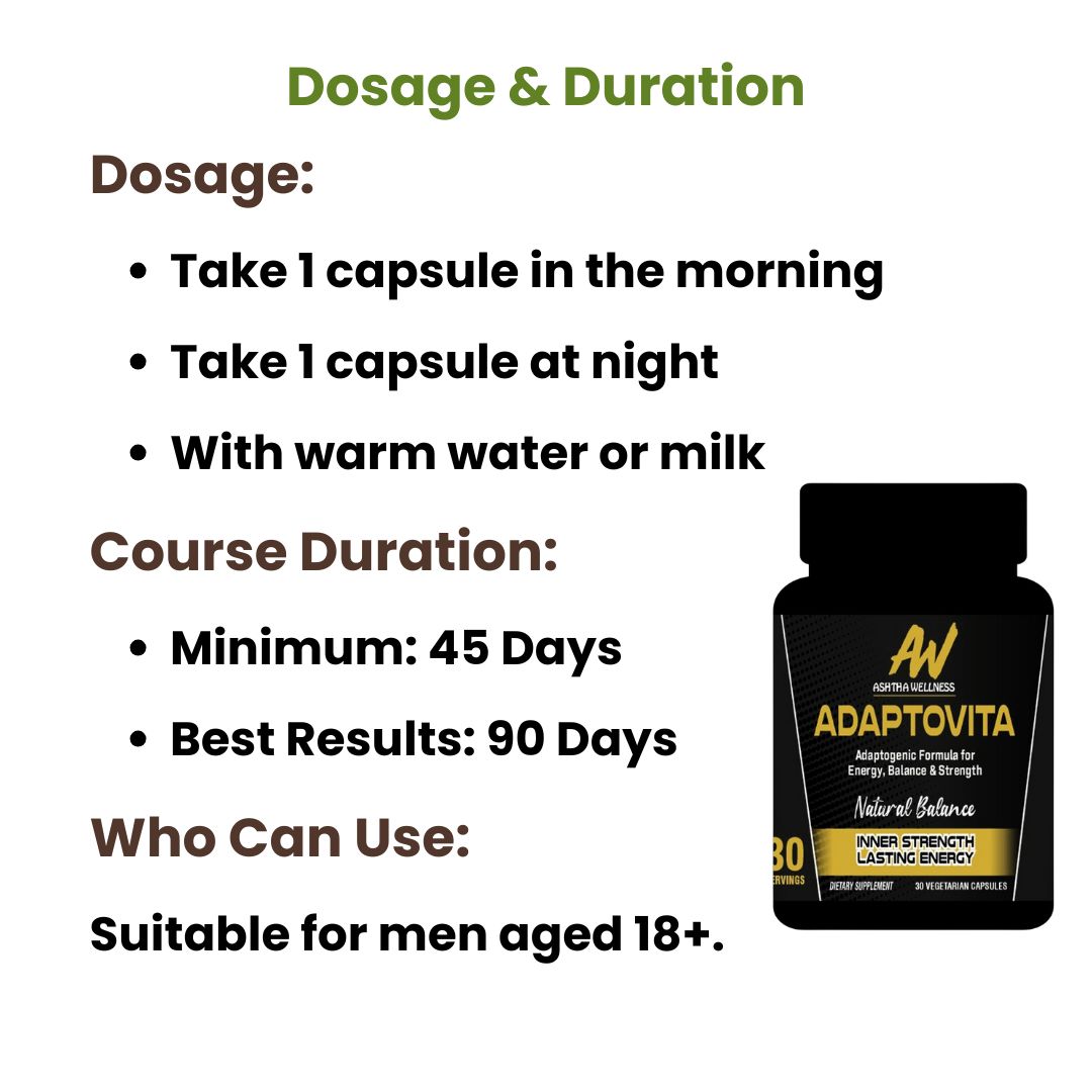 Adaptovita Ayurvedic Capsules (30Caps.)